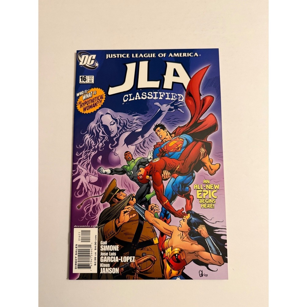 JLA Classified Justice League of America Comic Book Issue 16‎ DC Comics